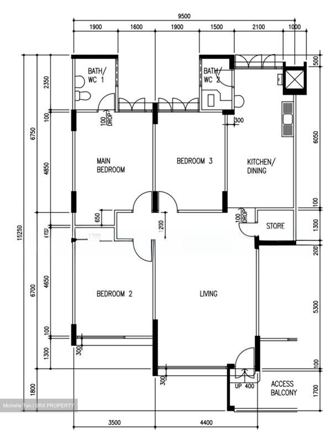 Blk 283 Tampines Street 22 (Tampines), HDB 4 Rooms #555297411
